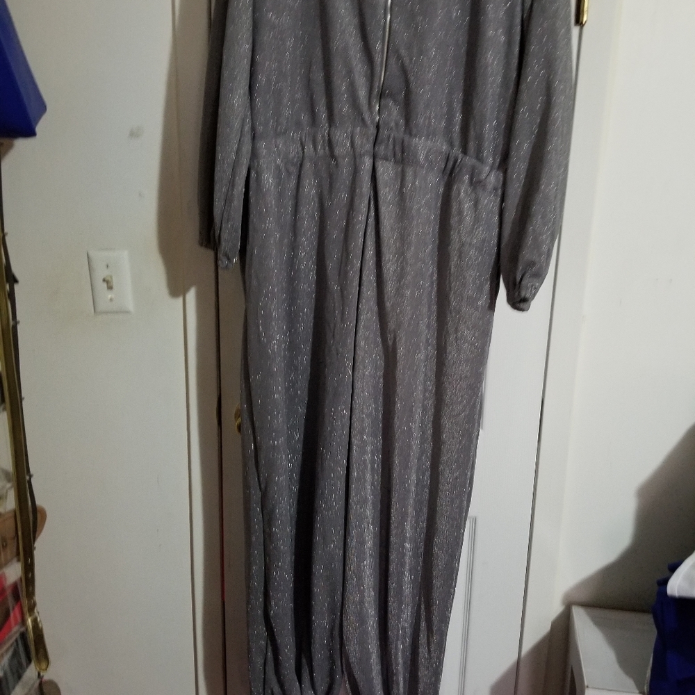 Gray jumper /romper - Picture 6 of 8